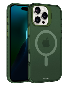 Nimbus9 Stratus 2 iPhone 16 Pro Max MagSafe Case-Frost Green